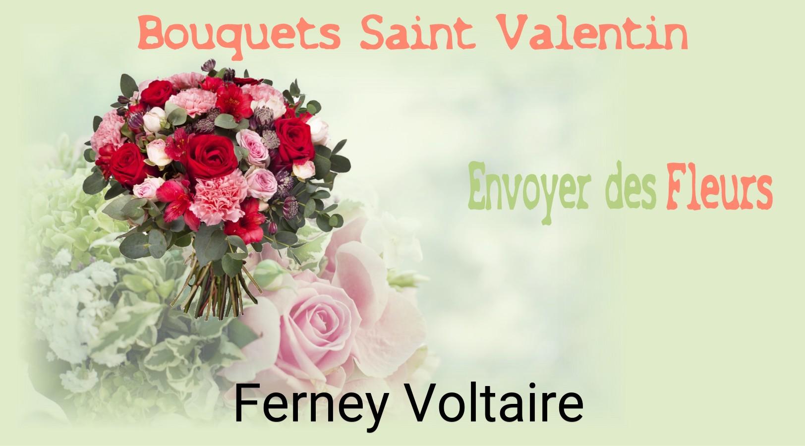 Roses de Saint-Valentin livrées à Ferney-Voltaire